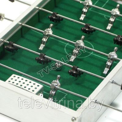 Настольная игра Мини Футбол Aluminium Mini Tischkicker D010 21 х 10,5 х 3,5 см