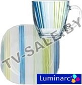 Чайный сервиз G1985 STRIPES BLUE 0,22 л 6 персон
