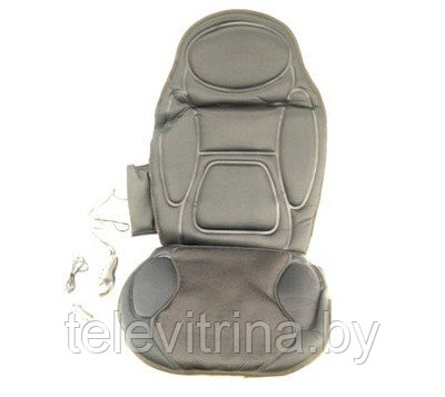 Массажная накидка с обогревом 2 в 1 Massage Back & Seat Cushion CM-1106 (арт. 9-3617)