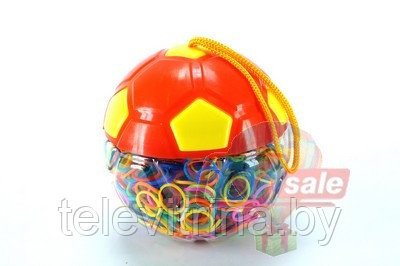Разноцветные резинки для плетения Мяч (арт. 9-4888) - фото 1 - id-p34647055