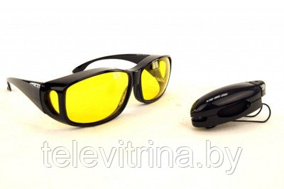Антибликовые очки, солнцезащитные очки HD Vision Wrap Arounds (код.9-2575) - фото 1 - id-p34647352