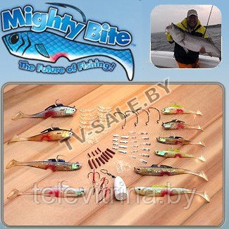 Mighty Bite (Мечта рыбака) набор снастей для рыбной ловли. (код.9-1053) - фото 1 - id-p61501085