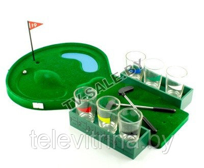 Игра настольная "Пьяный гольф, Алко гольф" "Z-1" - фото 1 - id-p61501221