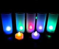 2 шт. Светодиодная электронная свеча LED Candle (арт. 9-5572) код.0081