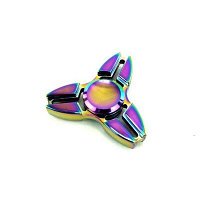 3 шт. Спиннер (игрушка-антистресс) Hand Fidget Spinner Rainbow (арт. 9-6609, 9-6610, 9-6611) "0023"