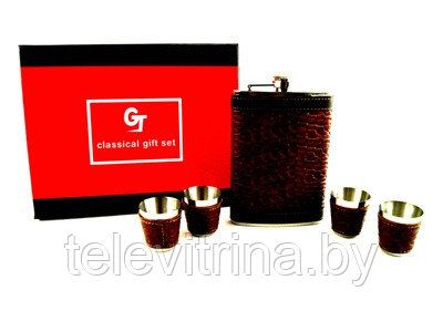 Подарочный набор с фляжкой "GT Classical Gift Set" (арт. 9-6349) - фото 1 - id-p61502552