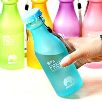 Фитнес-бутылка матовая BPA Free