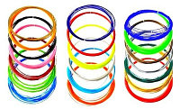 Цветной ABS-пластик для 3D ручек - 15 цветов на выбор по 10 м (код. 0130)