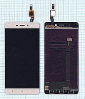 Модуль (матрица + тачскрин) для Xiaomi Redmi 4, золотой