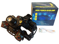 Налобный фонарь HeadLamp YT-1900-COB с датчиком движения