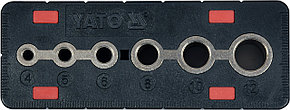 Кондуктор для сверления отверстий 4,5,6,8,10,12мм "Yato" YT-39700, фото 2