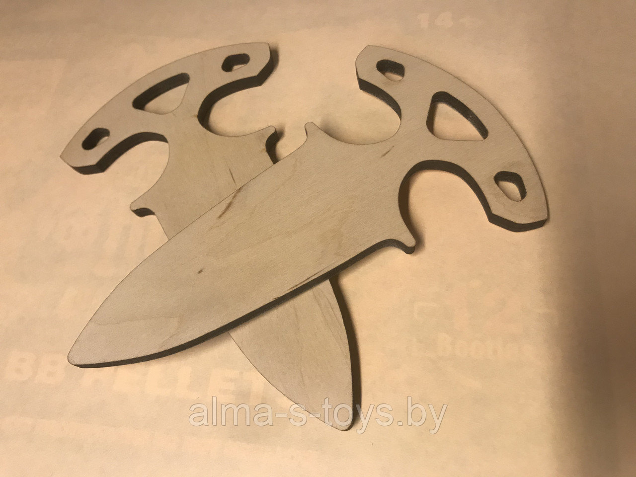Деревянный тычковый нож (пика) - фото 3 - id-p132383642