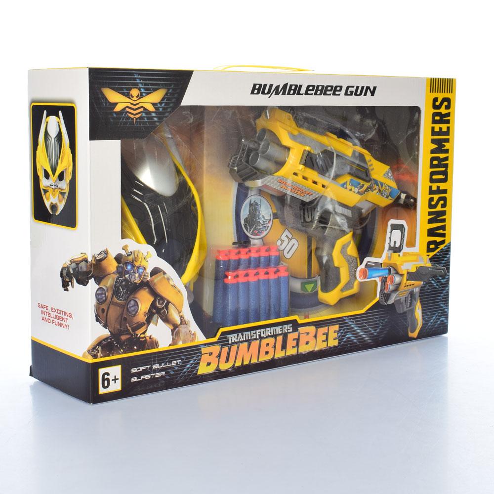 Набор игрушечный бластер + маска Bumblebee SB475