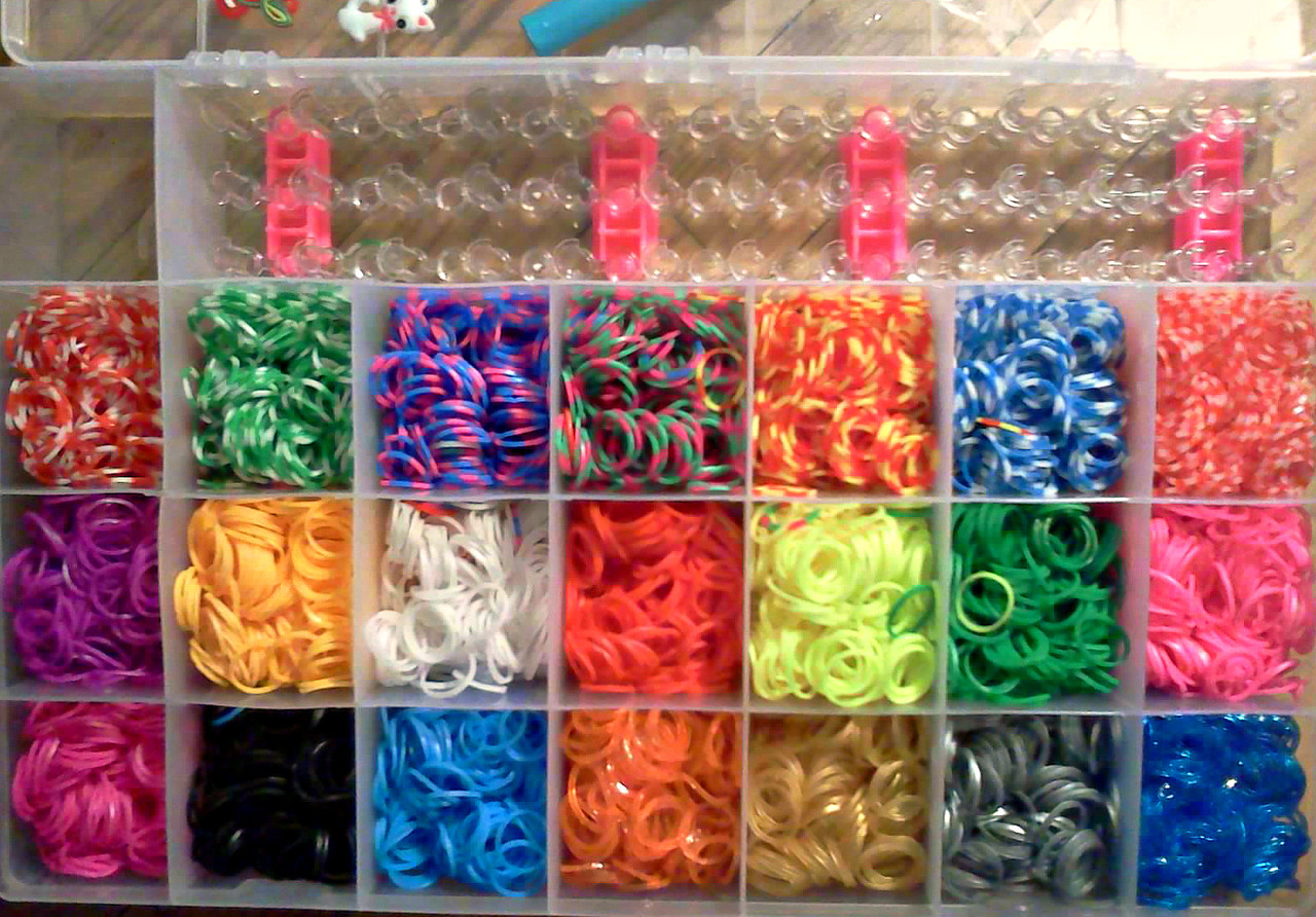 Набор резинок для плетения браслетов 5800 - фото 4 - id-p9406488