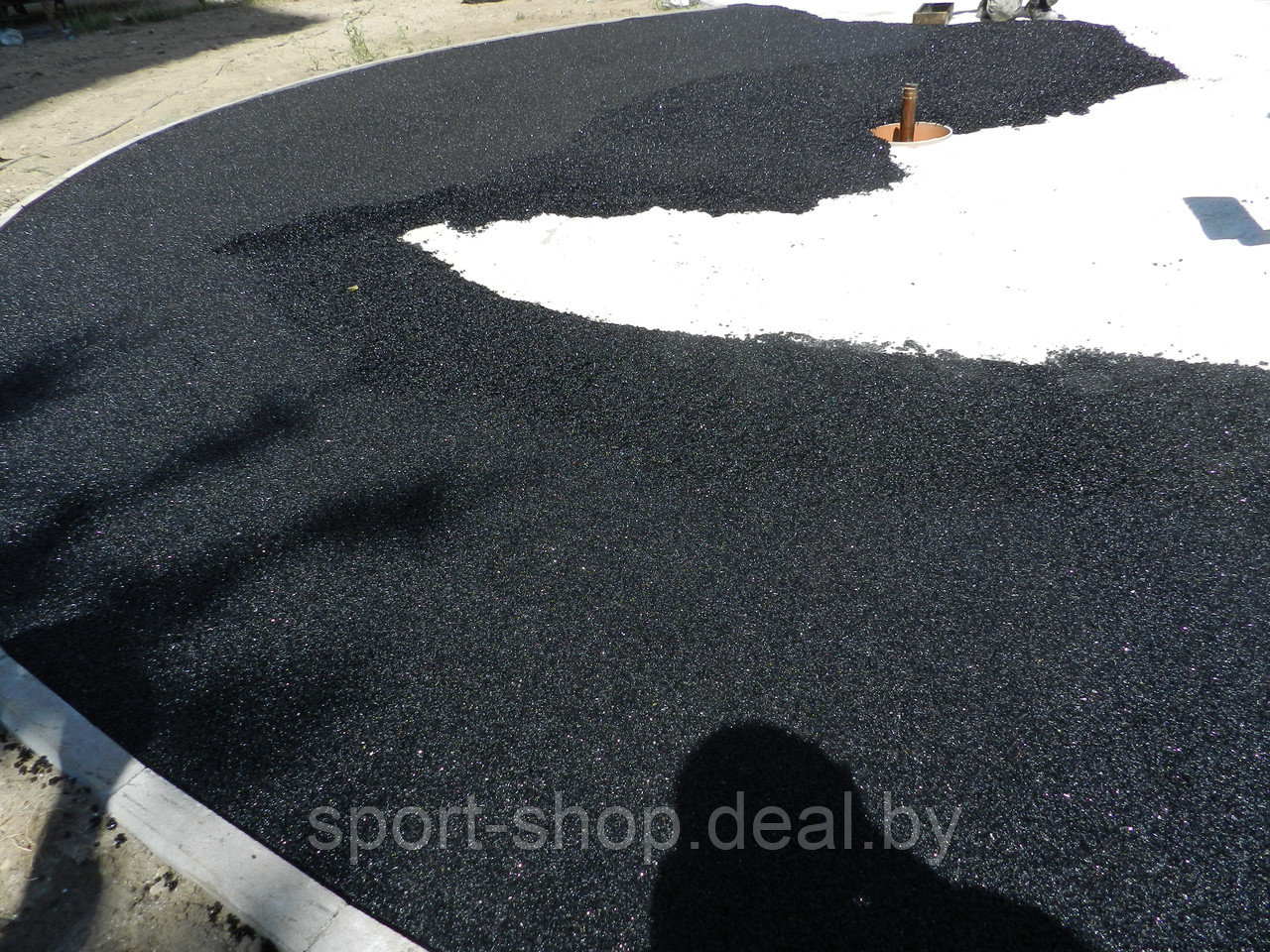 Спортивное покрытие из резиновой крошки (услуги по монтажу (укладка) + материал покрытия) - фото 4 - id-p132443076