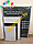 Доска магнитно-маркерная двухсторонняя для рисования мелом и маркером  120 * 90 см, фото 9
