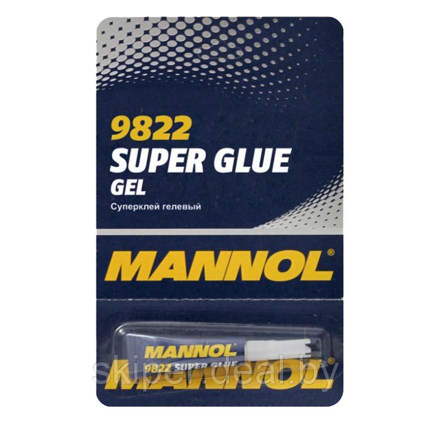 Суперклей гелевый /Mannol 9822 GEL Super Glue 3 г - фото 1 - id-p132444815