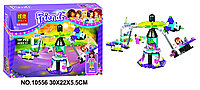 Конструктор Bela Friends 10556 " Парк развлечений: Космическое путешествие", 197 деталей, аналог Lego