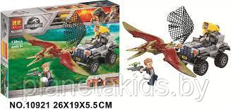 Конструктор Bela "Мир Юрского периода" 10921, 138 деталей, аналог LEGO Juniors Jurassic World 75926