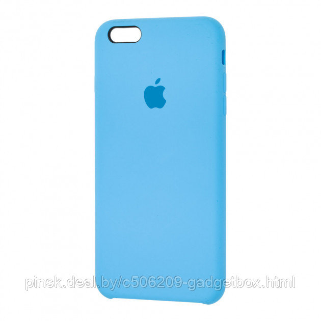 Чехол Silicone Case для Apple iPhone 6 / iPhone 6S, #64 Cypriot green (Кипрский зелёный) - фото 1 - id-p130057829