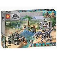 Конструктор Lari "Поединок с бариониксом: охота за сокровищами" 11335, аналог LEGO Dinosaur World 75935,458 д.