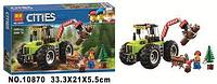 Конструктор Bela Cities "Лесной трактор" 10870 , 180 деталей, аналог Lego City 60181