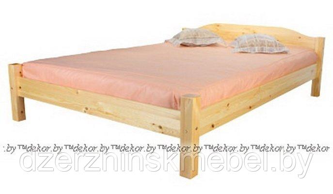 Кровать "Леона 2 МД 219-01, 160х200 (сосна) .Производитель "МогилевДрев" г