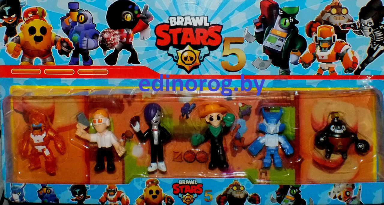 Фигурки Brawl Stars Парни с бомбами.+ фигурка в подарок