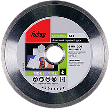 Алмазный диск (по керамике) FZ-I_ диам. 200/30-25.4 FUBAG