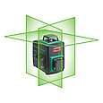 Уровень лазерный FUBAG Pyramid 30G V2х360H360 3D (зеленый луч), фото 9
