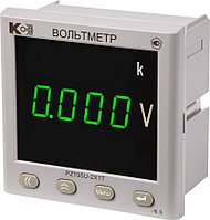 PZ195U-2K1T 1RS Вольтметр постоянного тока Modbus RTU 120х120