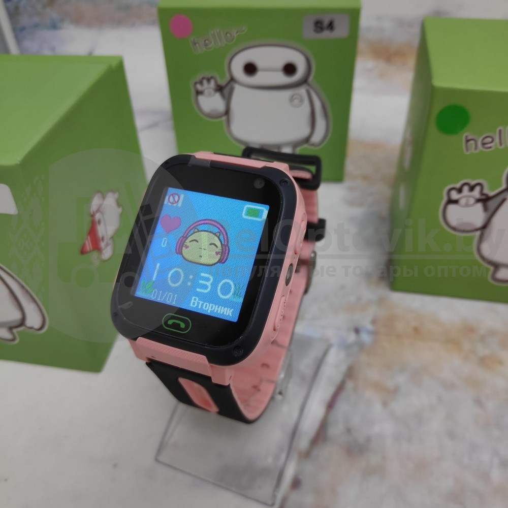 Детские умные часы SMART BABY S4 с функцией телефона Уценка! - фото 8 - id-p108001301