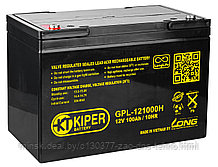 Аккумуляторная батарея Kiper GPL-121000 12V/100Ah
