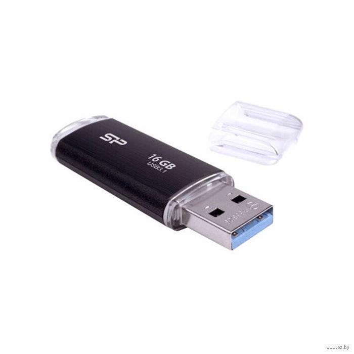 USB 3.0  Silicon Power 16GB Blaze B02 Black