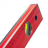 Уровень REMOCOLOR Red 2000 мм, алюминиевый коробчатый корпус, фрезерованная грань, 3 акриловых глазка -, фото 2