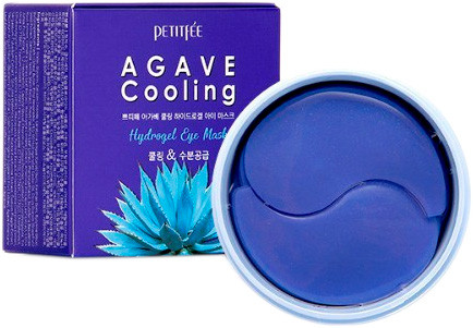 Охлаждающие гидрогелевые патчи с экстрактом агавы Petitfee Agave Cooling Hydrogel Eye Mask