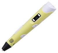 3D ручка Cactus CS-3D-PEN-A-YL (PLA/ABS, LED, 0.7мм, 1.75мм) желтый