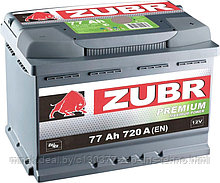 Аккумулятор ZUBR PREMIUM 77 Ah, 730A L+
