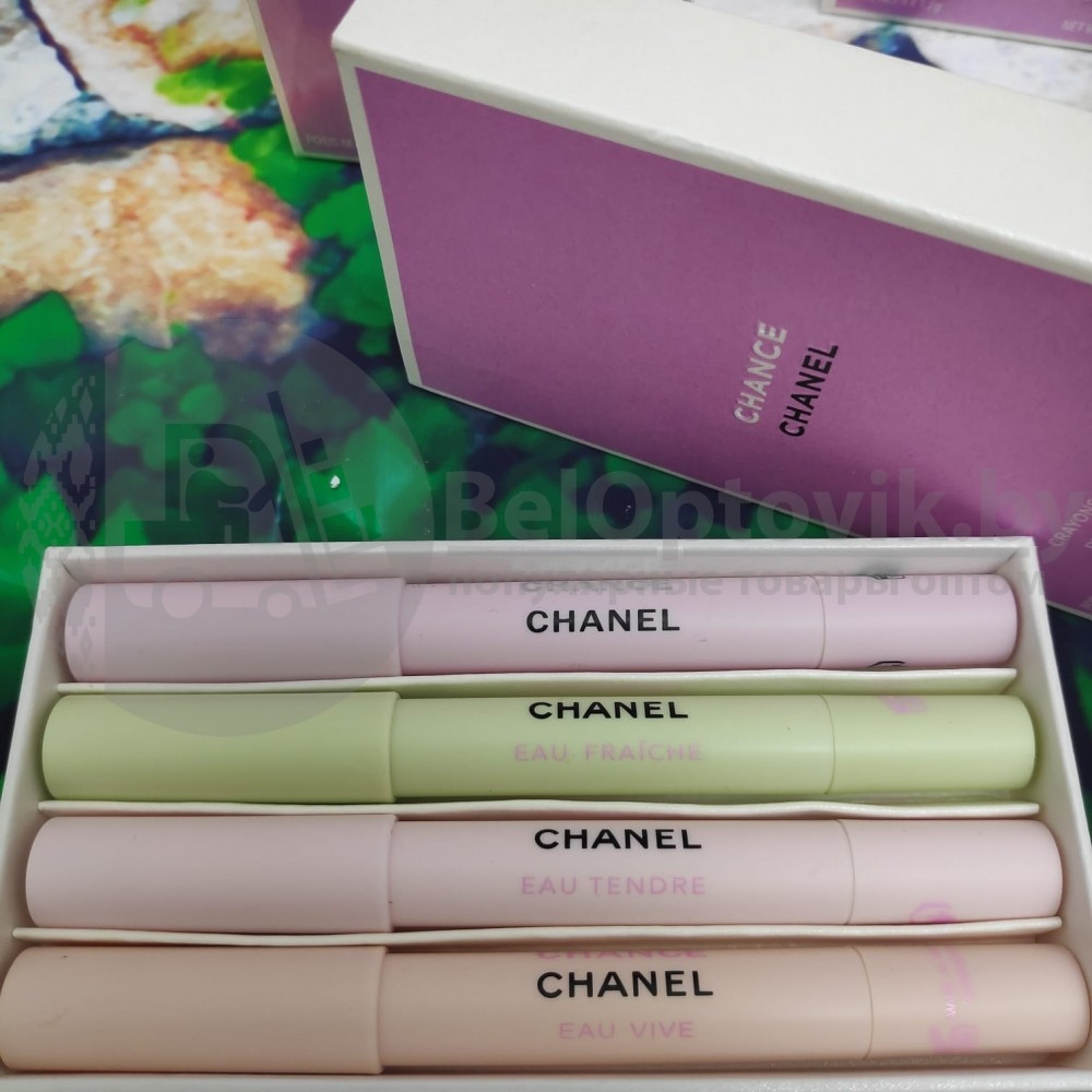 Набор Chanel Chance Perfume Pencils из 4 парфюмерных карандашей (духи - карандаш), 4 х 1,2g - фото 8 - id-p132575262