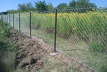 Забор из сетки рабица 1,2 метра, фото 3