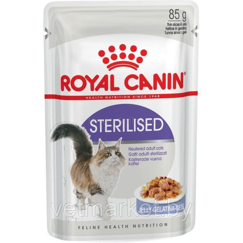 Royal Canin STERILISED in JELLY , кусочки в желе