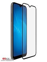 Закаленное стекло DF для Samsung Galaxy A01 Core Fullscreen Full Glue Black Frame sColor-105