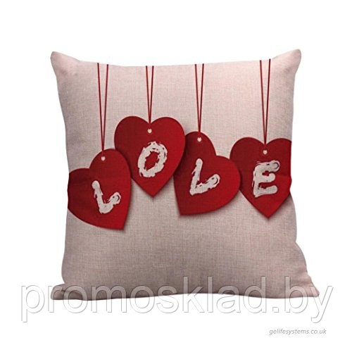 Подушка 40х40см "под лен" для сублимации