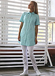 Медицинская Блуза Сафари Мята Doctor Style, фото 2