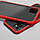 Чехол-накладка New Series для Apple Iphone X / Xs (силикон+пластик) серый с красными кнопками, фото 4