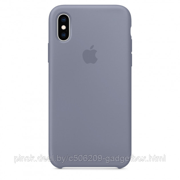 Чехол Silicone Case для Apple iPhone X / iPhone XS , #60 Neon green (Кислотно-салатовый) - фото 1 - id-p130058105