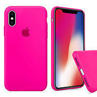 Чехол Silicone Case для Apple iPhone X / iPhone XS , #61 Emerald (Изумрудный)