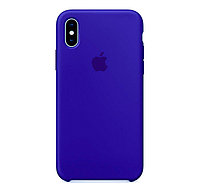 Чехол Silicone Case для Apple iPhone X / iPhone XS , #67 Plum (Сливовый)