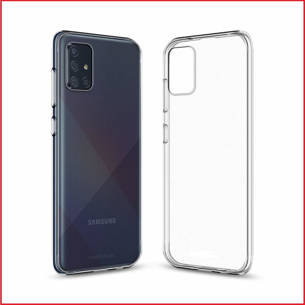 Чехол-накладка для Samsung Galaxy A71 (силикон) SM-A715 прозрачный - фото 1 - id-p132591517