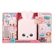 MGA Entertainment Рюкзак-спальня Na Na Na Backpack Bedroom Pink Bunny 569732, фото 2